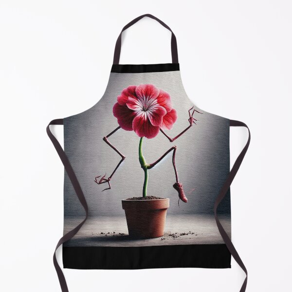 Item preview, Red Geranium Stepping Out of The Pot For a Night on The Town designed and sold by CarolM.