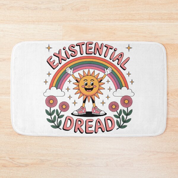 Item preview, Existential Dread with a Cheerful Sun – Whimsical and Colorful Art Design designed and sold by ARTReMi.
