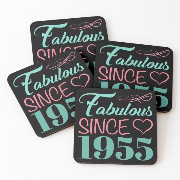 Item preview, Fabulous Since 1955 Women’s 70th Birthday designed and sold by thepixelgarden.