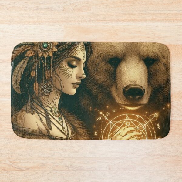 Item preview, Spirit Bear Totem – Sacred Connection designed and sold by Roberta Calabrese.