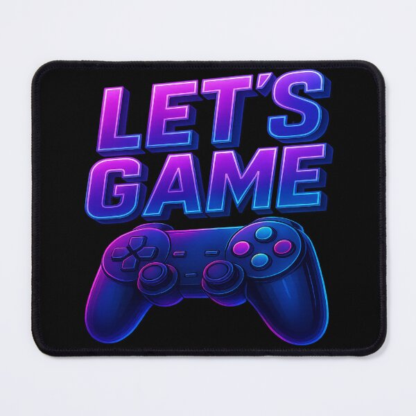 Item preview, Let’s Game Neon Gamer Controller Design designed and sold by ArtbyCrystal.