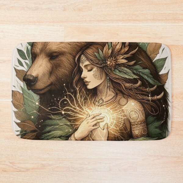 Item preview, Spirit Bear Totem – Sacred Connection designed and sold by Roberta Calabrese.