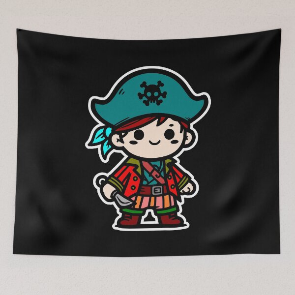 Item preview, Cute pirate boy designed and sold by NFGDesigns.