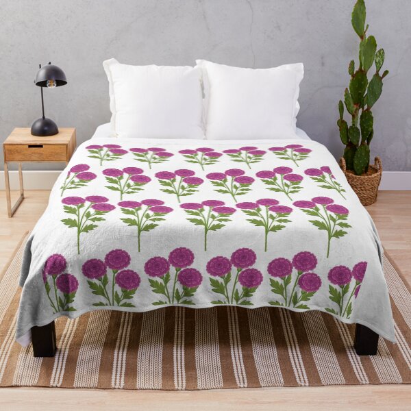Item preview, Gomphrena flower pattern designed and sold by Jamildesign.