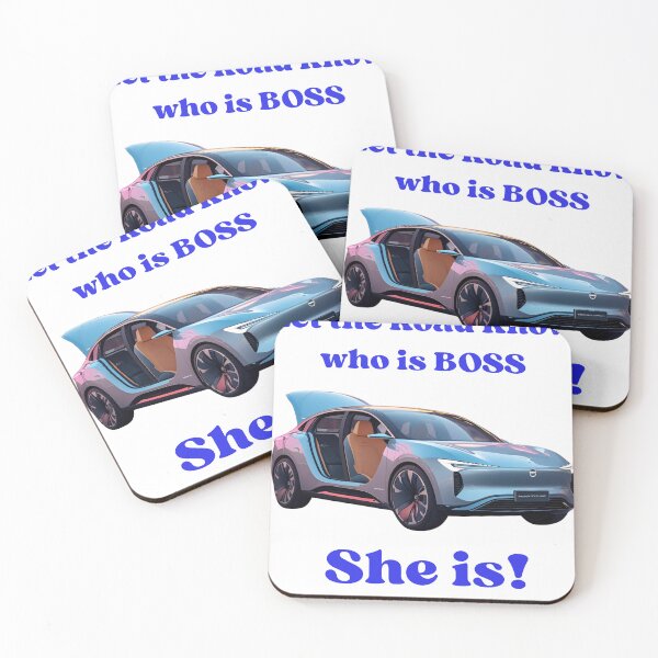 Item preview, Let the Road Know Who’s the Boss — She Is! designed and sold by azersan.
