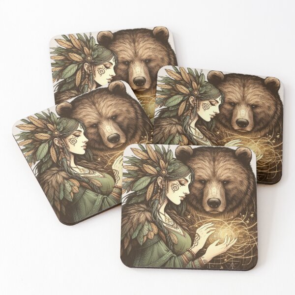 Item preview, Spirit Bear Totem – Sacred Connection designed and sold by Roberta Calabrese.