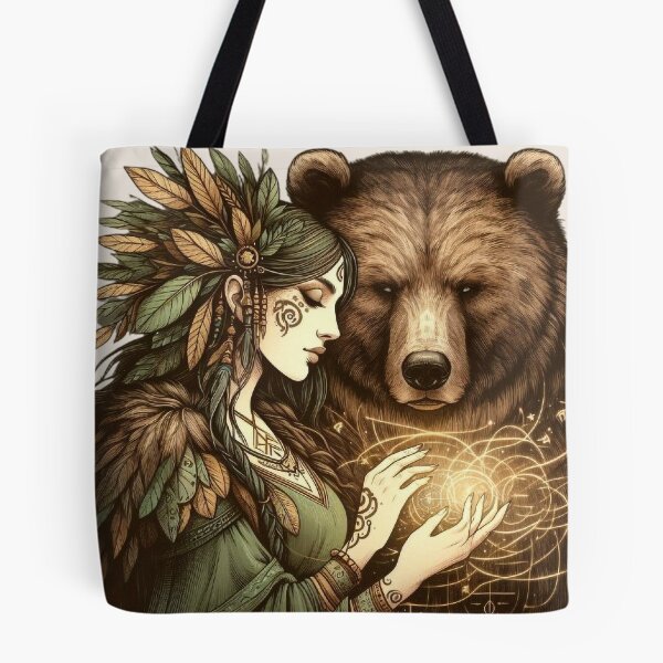 Item preview, Spirit Bear Totem – Sacred Connection designed and sold by Roberta Calabrese.