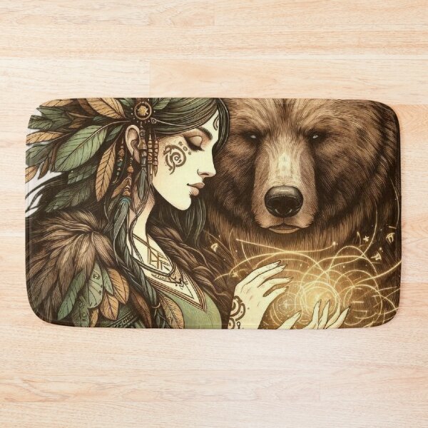 Item preview, Spirit Bear Totem – Sacred Connection designed and sold by Roberta Calabrese.