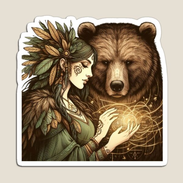 Item preview, Spirit Bear Totem – Sacred Connection designed and sold by Roberta Calabrese.
