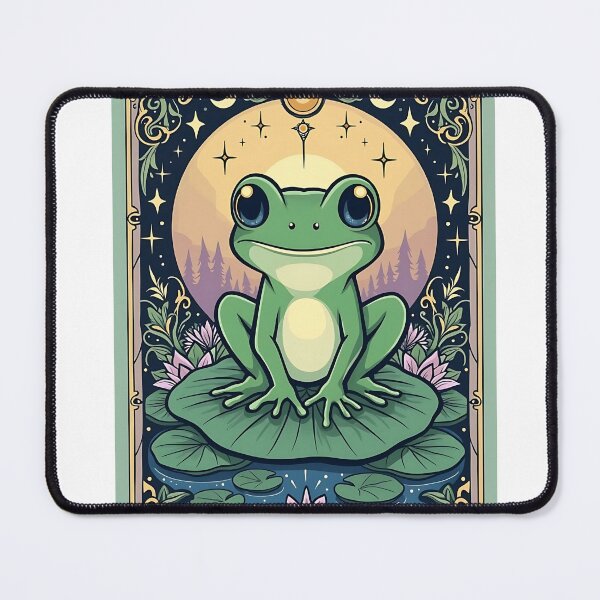 Item preview, Frog Tarot Card designed and sold by VibeTCreations.