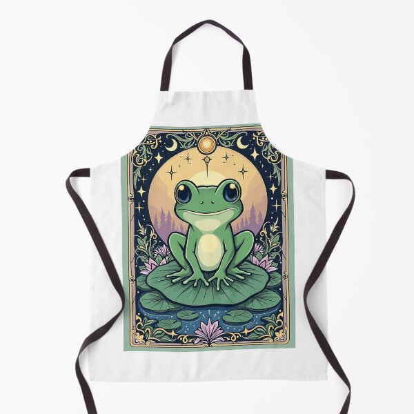 Item preview, Frog Tarot Card designed and sold by VibeTCreations.