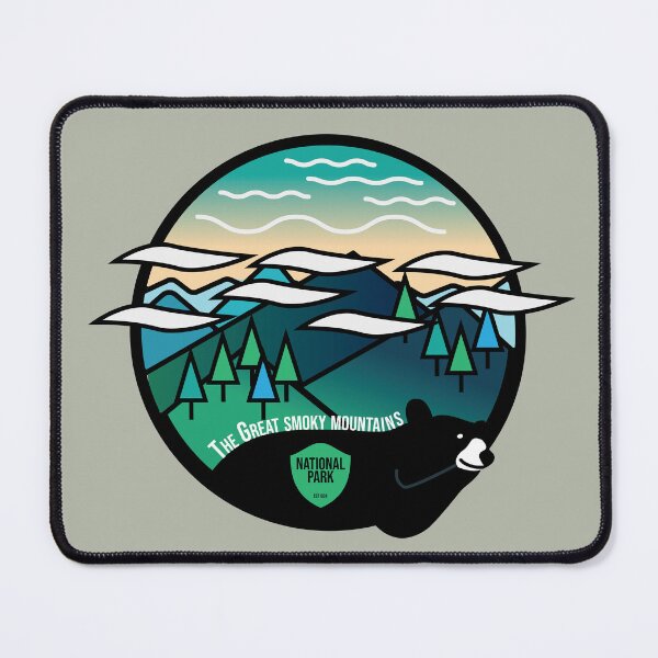Item preview, The Great Smoky Mountains National Park Tee Shirt and apparel designed and sold by NeatlineFX.
