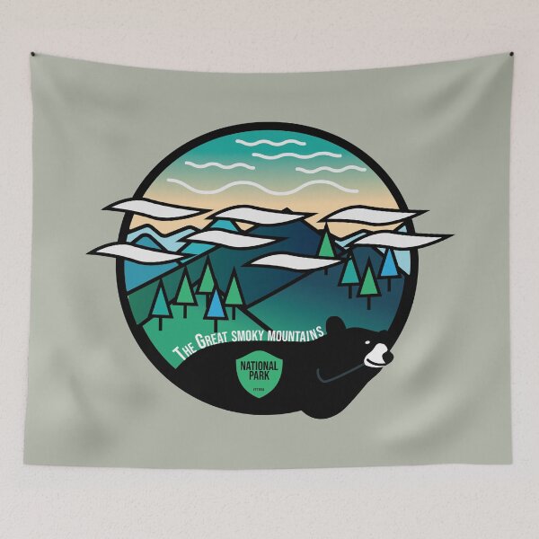 Item preview, The Great Smoky Mountains National Park Tee Shirt and apparel  designed and sold by NeatlineFX.