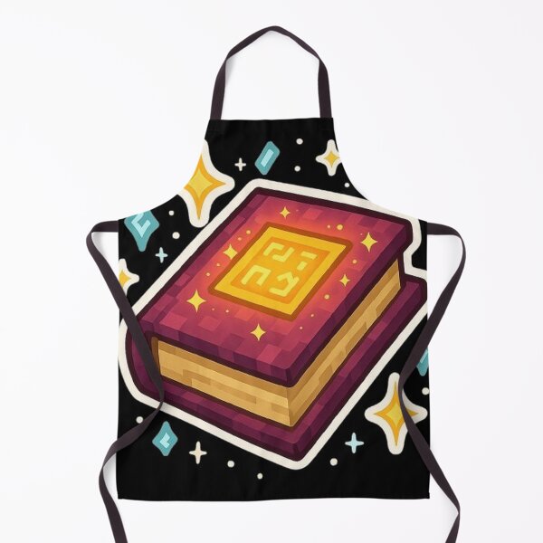 Item preview, Enchanted Book with Glowing Runes designed and sold by MYthic-Stickers.