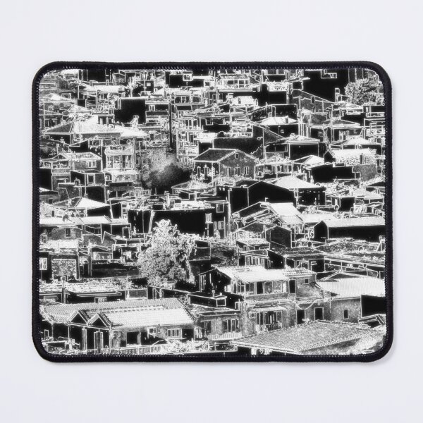 Item preview, Houses and roofs, Skiathos, mono neon designed and sold by paulboizot.