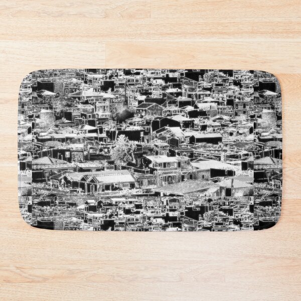 Item preview, Houses and roofs, Skiathos, mono neon designed and sold by paulboizot.