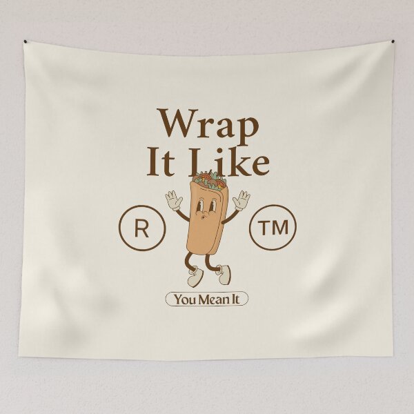 Item preview, Wrap it like you mean it designed and sold by Peerless-Prime.