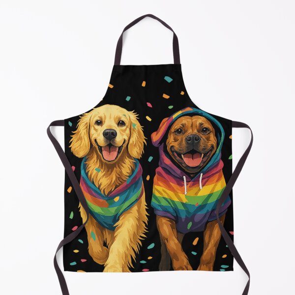 Item preview, Rainbow Pride Dogs – LGBTQ+ Celebration designed and sold by TeesAndSass.