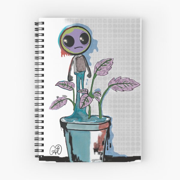 Item preview, Potted Alien Plant in a Pot  designed and sold by ChronicallyEmpowered.