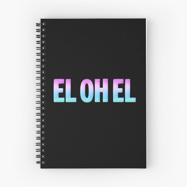 Item preview,  EL OH EL in Pastel Pink and Blue designed and sold by Memes N Lore .