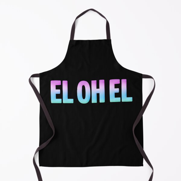 Item preview, EL OH EL in Pastel Pink and Blue designed and sold by Memes N Lore .