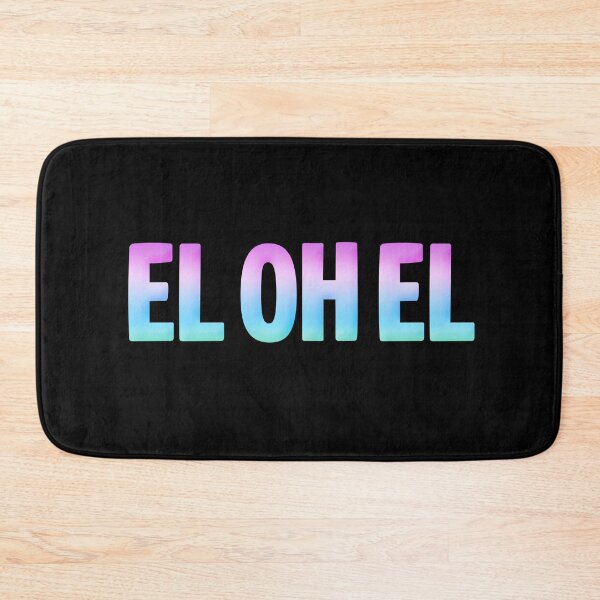 Item preview,  EL OH EL in Pastel Pink and Blue designed and sold by Memes N Lore .