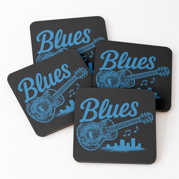 Item preview, Blues Music Lover Vintage Guitar City Notes Design designed and sold by JackCurtis1991.