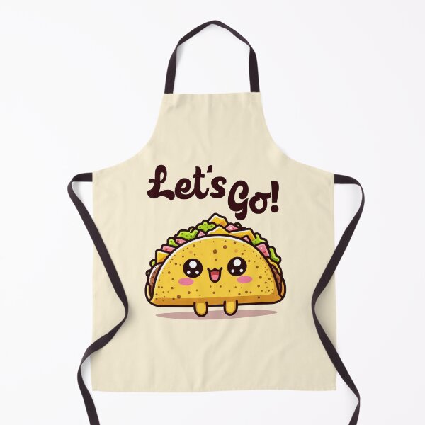 Item preview, Let’s Go Taco – Cute Kawaii Taco Meme designed and sold by Dopamine Glitch.