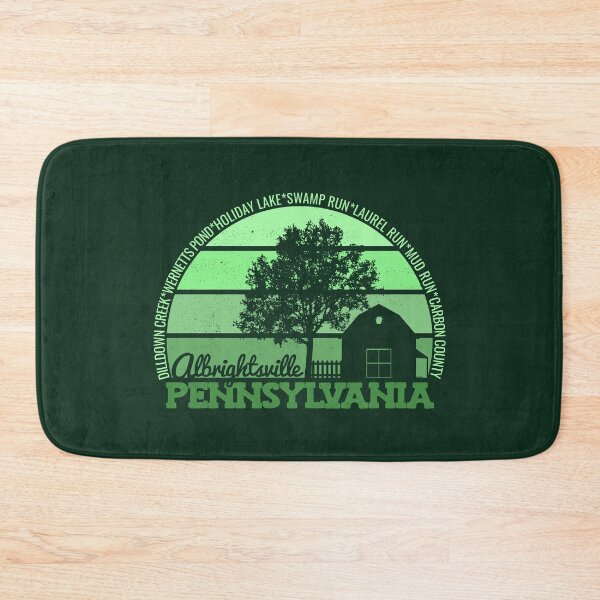 Item preview, Albright Pennsylvania Sunset Retro Vintage Local Pride Logo designed and sold by CRHPOD20.