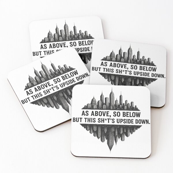 Item preview, As Above So Below Urban Inversion Art designed and sold by ac3iongDcreator.