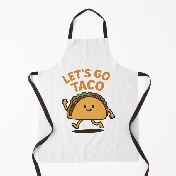 Item preview, Let’s Go Taco – Funny Kawaii Taco Character for Food Lovers designed and sold by Dokak Shop.