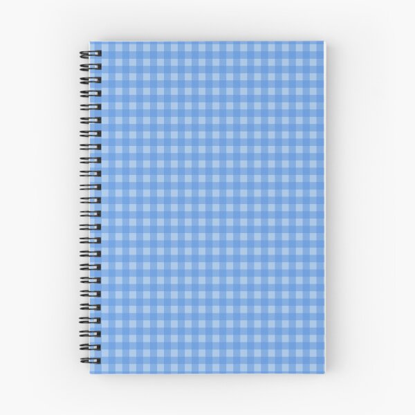 Item preview, Gingham Check Pattern in Double Light Blue designed and sold by kierkegaard.