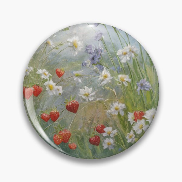 Item preview, Small berries among wild flowers. designed and sold by elegantpaterns.