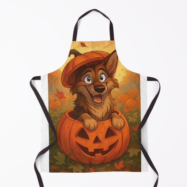 Item preview, Wolf in Jack O' Lantern designed and sold by LunarDogs.