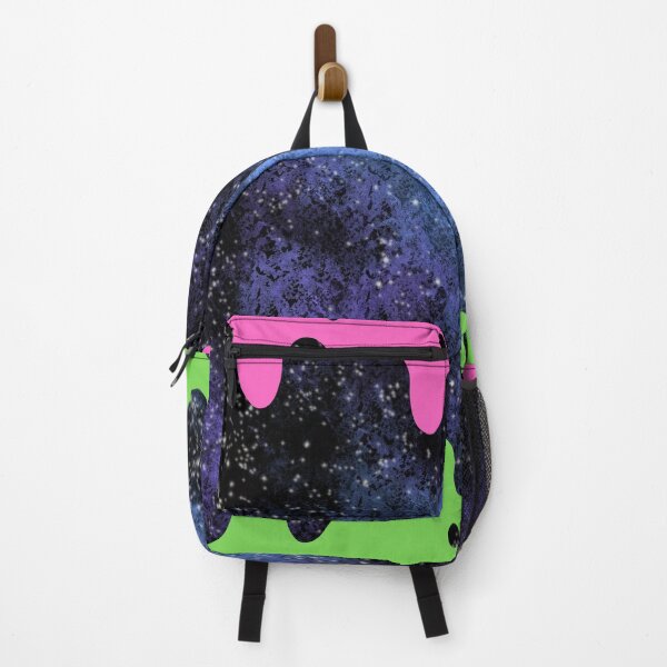 Item preview, Neon Drip Frames Revealing Cosmic Galaxy Background designed and sold by larissa-myrie.