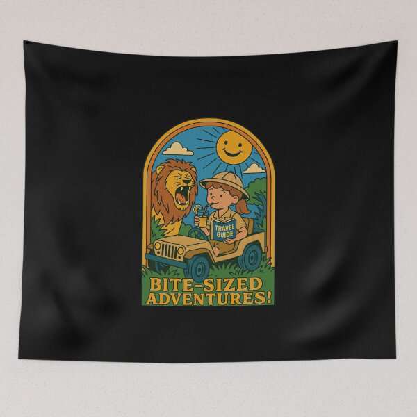 Item preview, Bite-Sized Adventures | Dark Humor designed and sold by SoundStyleShop.