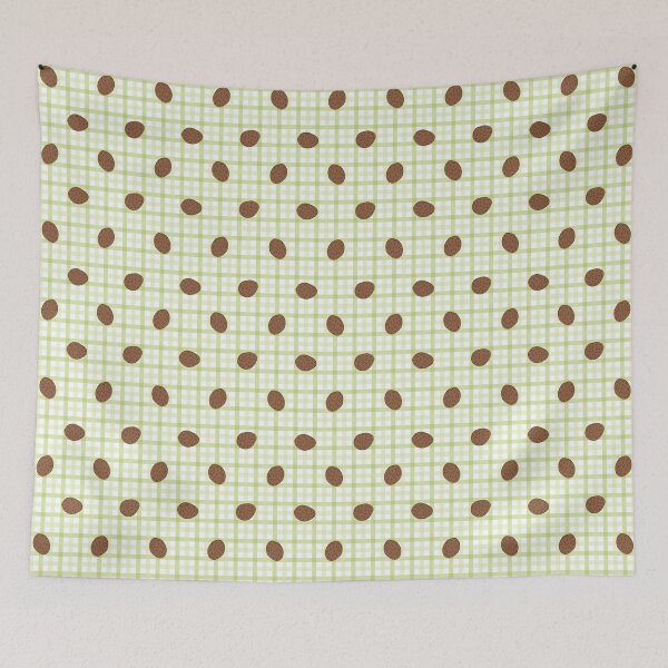 Item preview, Kiwis & Gingham Print designed and sold by Daniel Bevis Design.