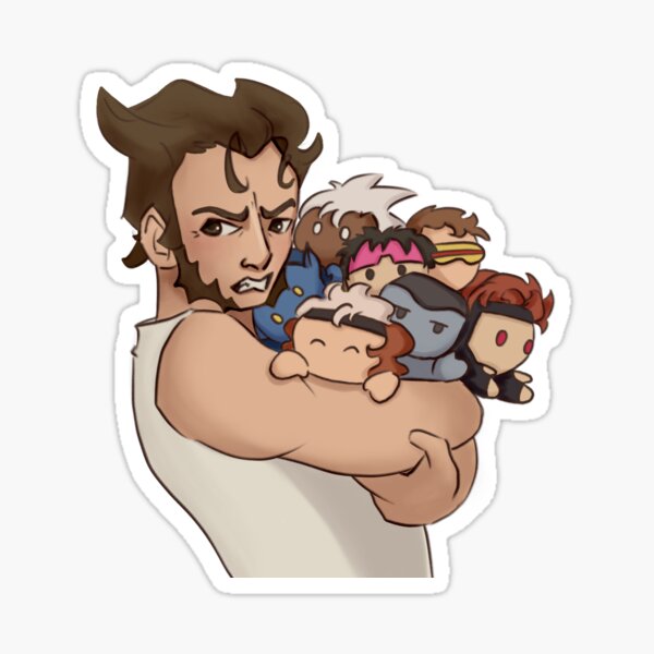 Item preview, Dad Wolverine designed and sold by sketchymaze.