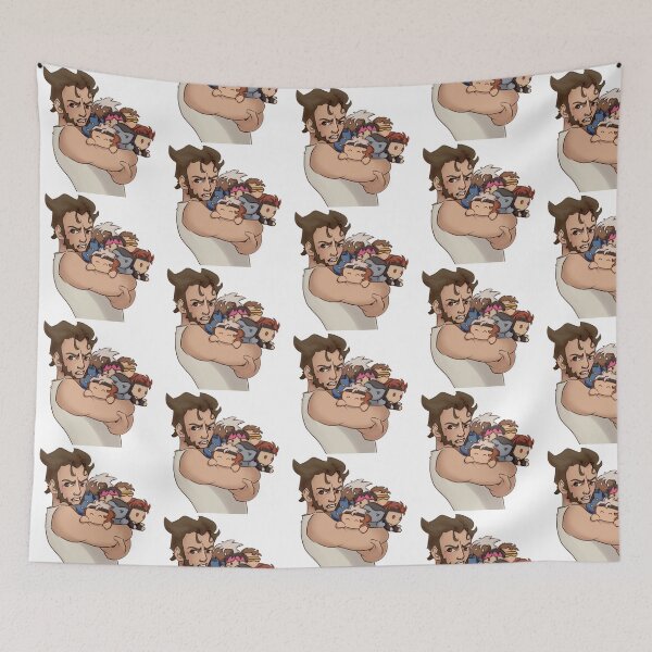 Item preview, Dad Wolverine designed and sold by sketchymaze.