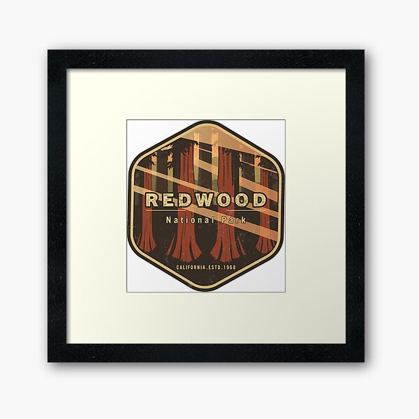 Item preview, Redwood National Park – Vintage California Forest Design designed and sold by Vale150.