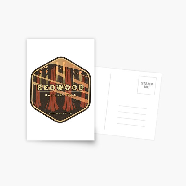 Item preview, Redwood National Park – Vintage California Forest Design designed and sold by Vale150.