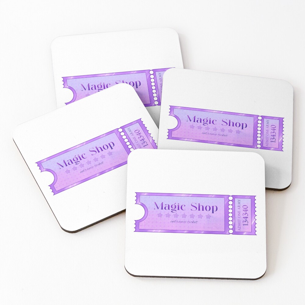 Item preview, Coasters (Set of 4) designed and sold by GlowInSnow.
