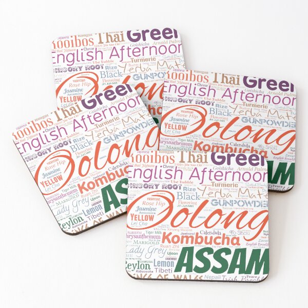 Item preview, Tea Varieties designed and sold by Montage-Madness.
