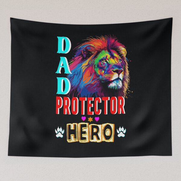 Item preview, Dad Protector Hero designed and sold by bitcgiantcrab7.
