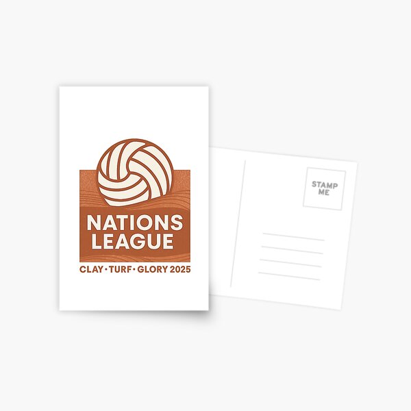 Aperçu de l'œuvre Maillot de la Ligue des Nations 2025 – Design football épuré | Gloire sur terre battue créée et vendue par bjorngr.