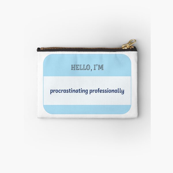 Item preview, Hello, I'm procrastinating professionally designed and sold by GraphikNook.