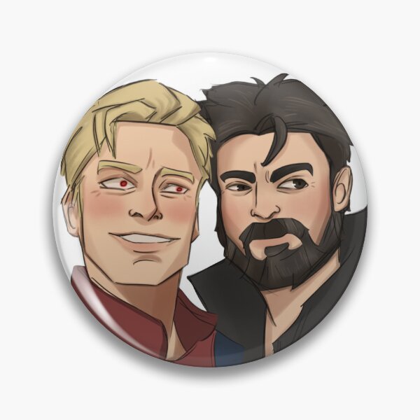 Item preview, Butcher + Homelander designed and sold by sketchymaze.