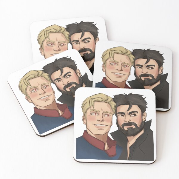 Item preview, Butcher + Homelander designed and sold by sketchymaze.