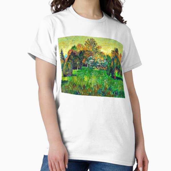Item preview, The Poet’s Garden (1888) – Vincent van Gogh Landscape Painting | Public Domain Art from the Art Institute of Chicago designed and sold by GalleryRevival.