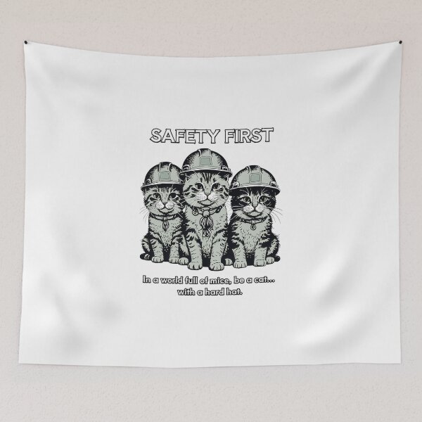 Item preview, Catswithhardhats Funny designed and sold by PullixArt.